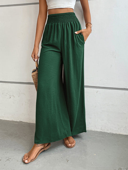 Perfee Wide Leg Pants with Pockets - Odaingerous